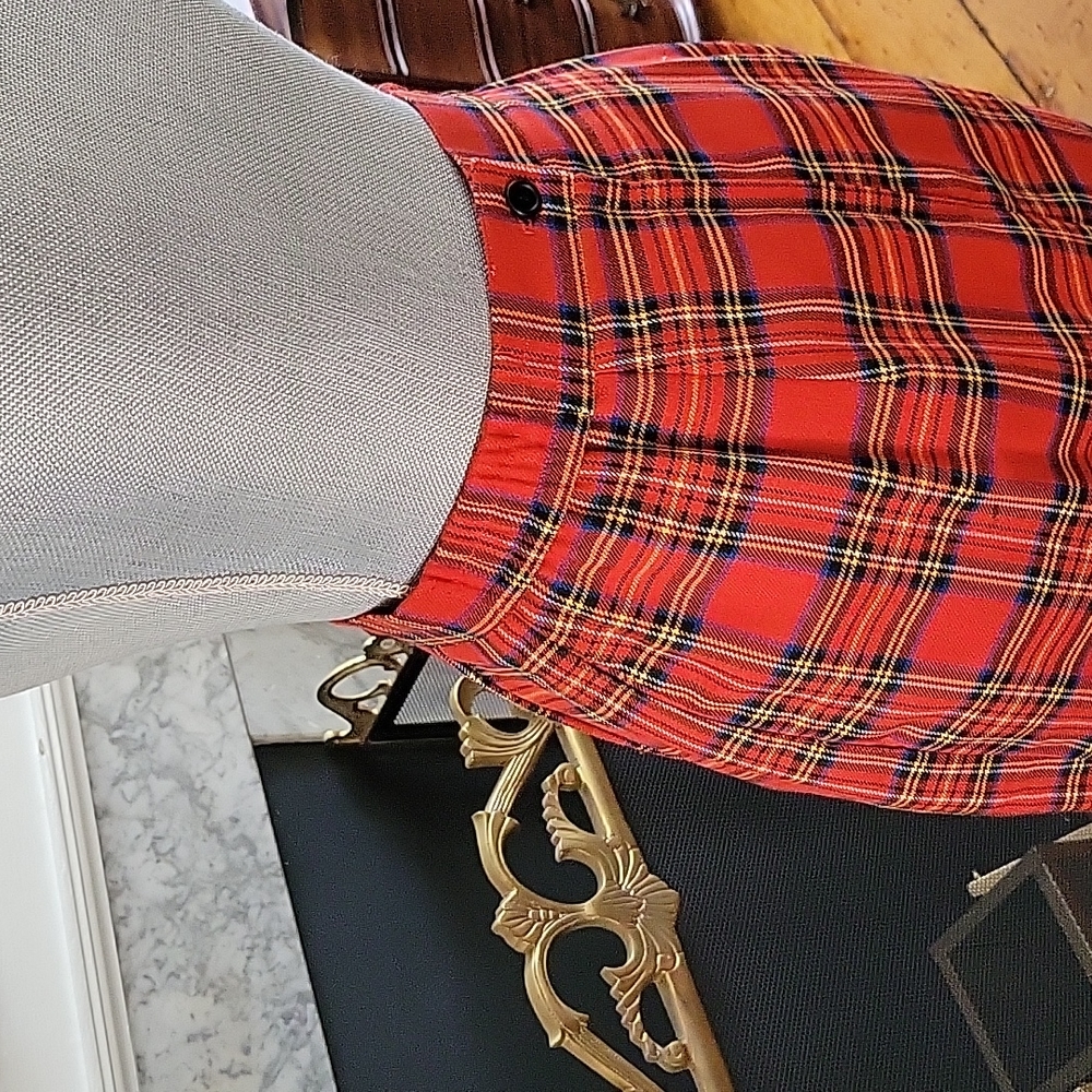 Vintage Leslie Fay Tartan Skirt - Picture 8 of 10
